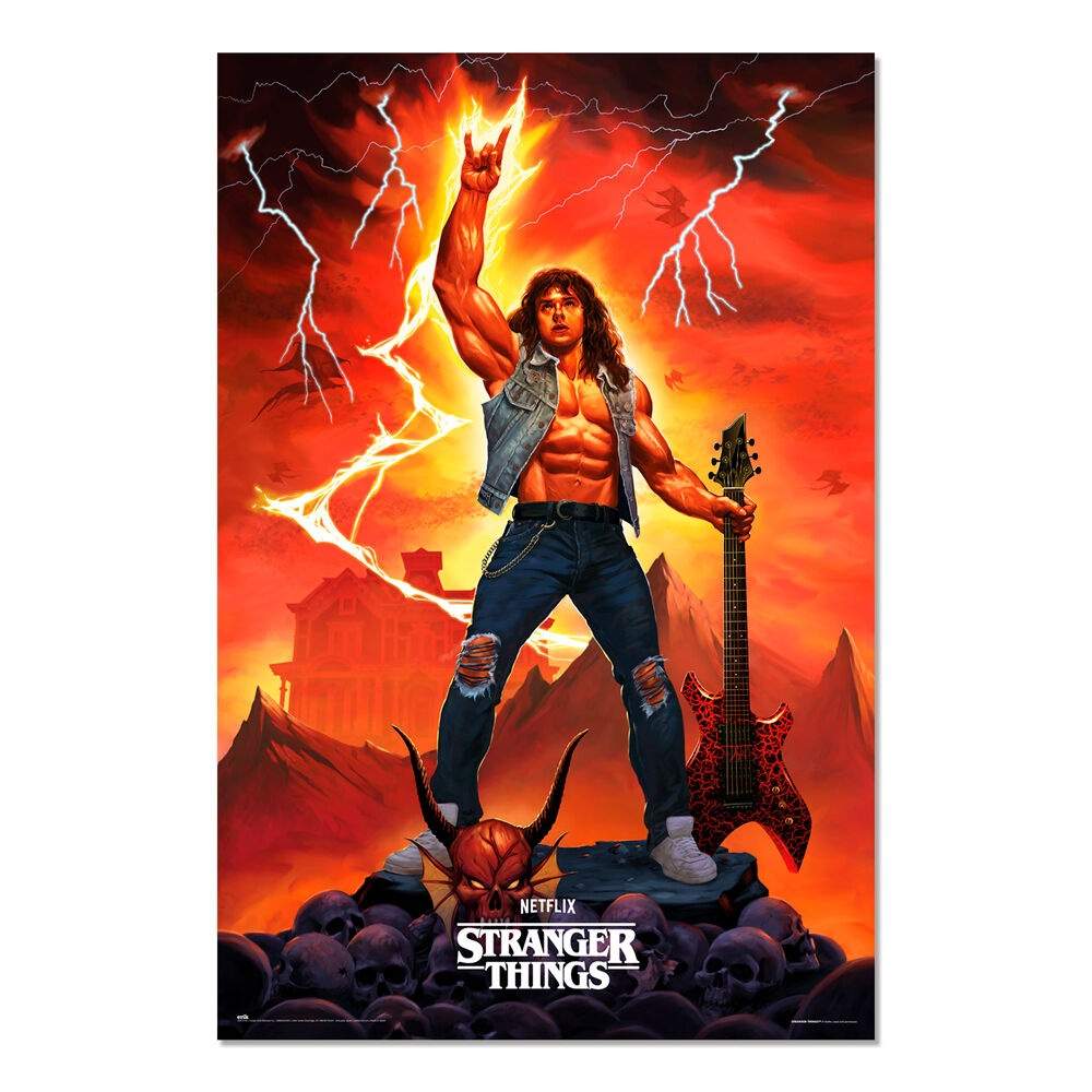 Stranger Things Eddie Munson-plakat