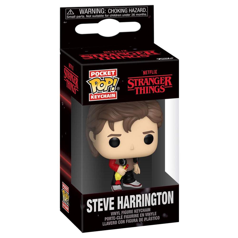 Pocket POP-nyckelring Stranger Things 5 ​​Steve Harrington | Hem & Hobby | Pryloteket