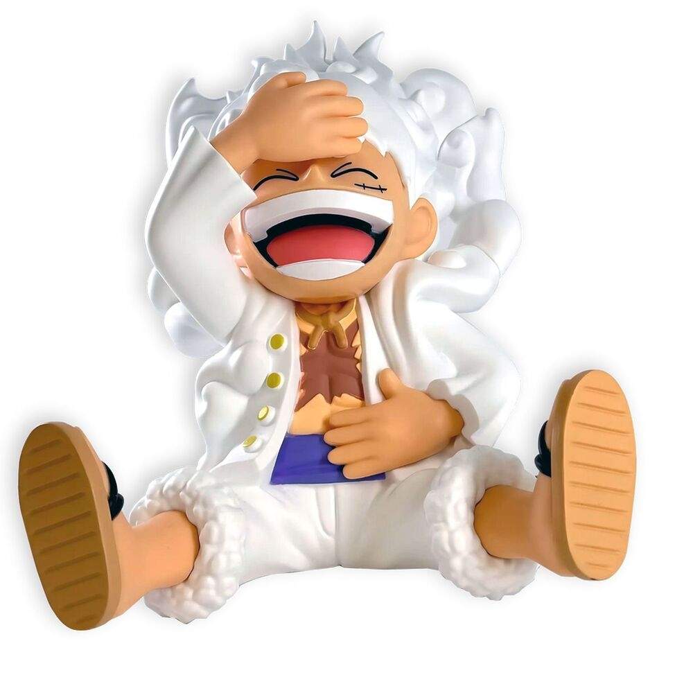 One Piece Gear 5 Monkey D. Luffy sparebøssefigur 15 cm