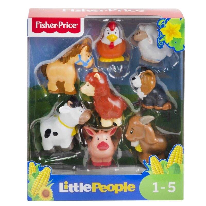 Little People Farm Animals blister 8 | Hem & Hobby | Pryloteket