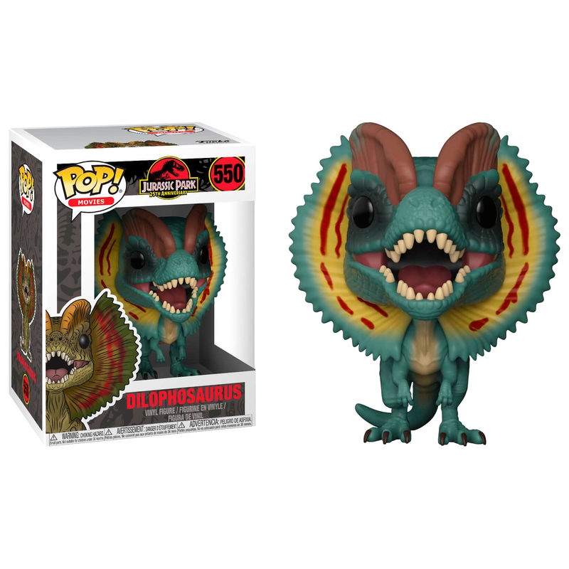 POP-figur Jurassic Park Dilophosaurus