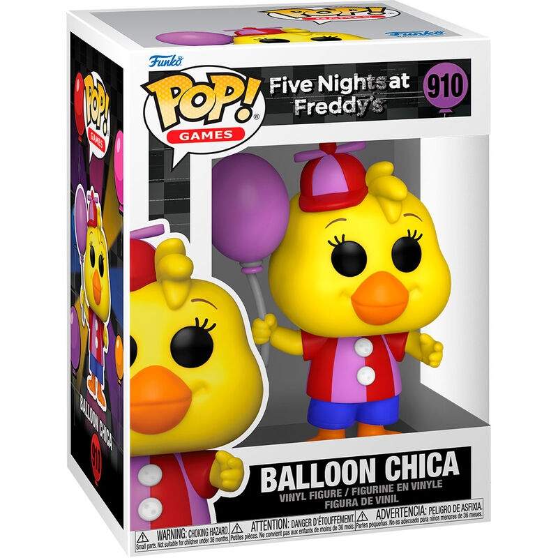 POP-figur Five Nights at Freddys Balloon Chica | Hem & Hobby | Pryloteket