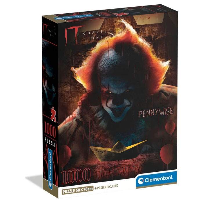 IT Pennywise puslespil 1000 brikker