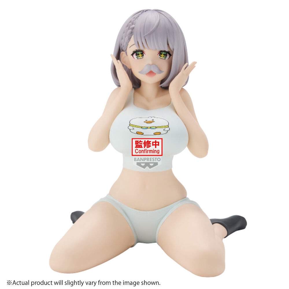 Hololive Shirogane Noel Relax Time figur 12 cm