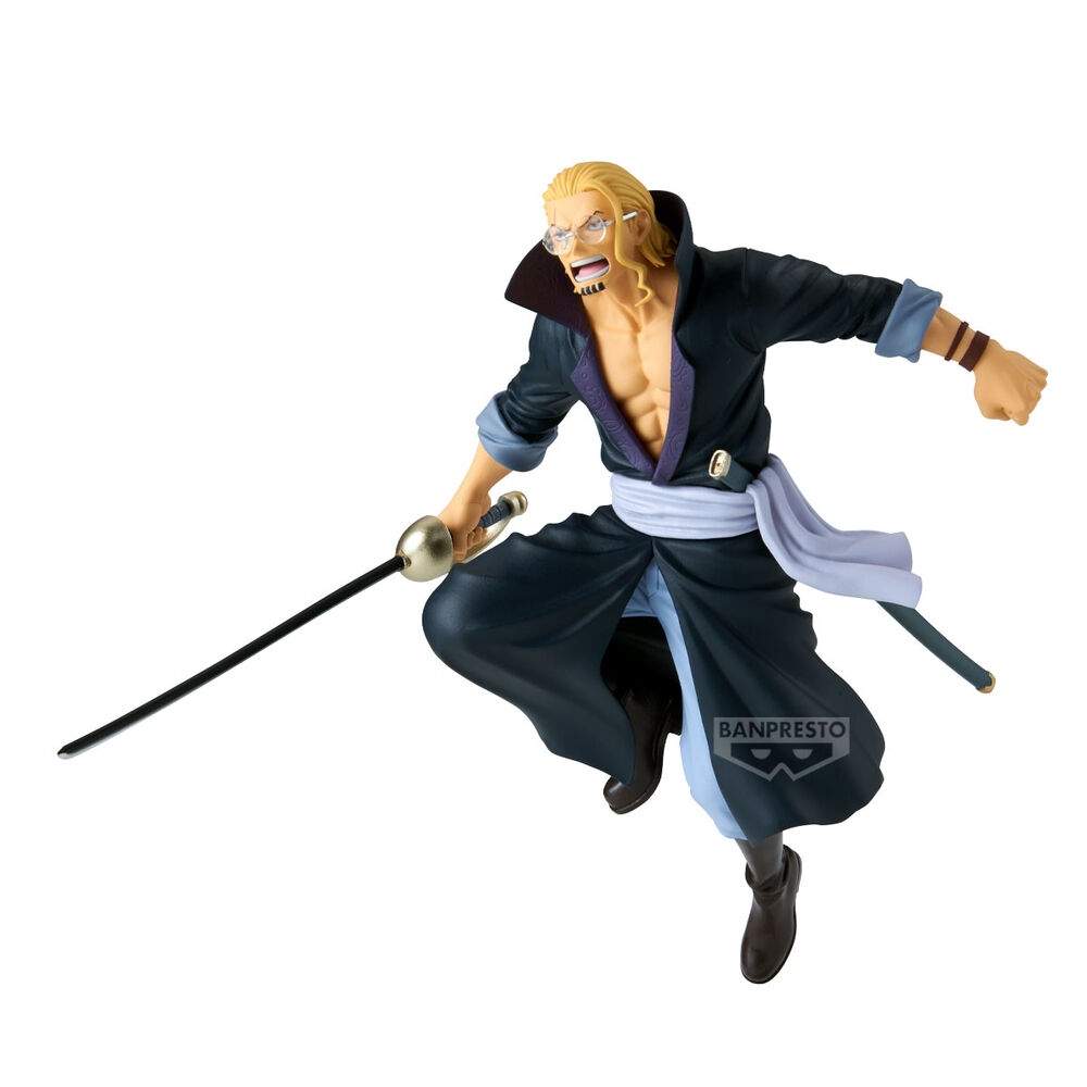 One Piece Silvers Rayleight Battle Record -figuuri 16cm