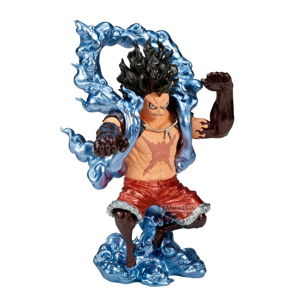 One Piece King of Artist Monkey D Luffy Gear 4 Käärmemies-figuuri 19cm