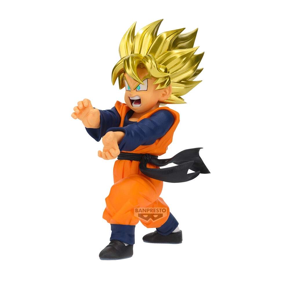 Dragon Ball Super Saiyansin veri -figuuri Super Saiyan Son Goten 13cm