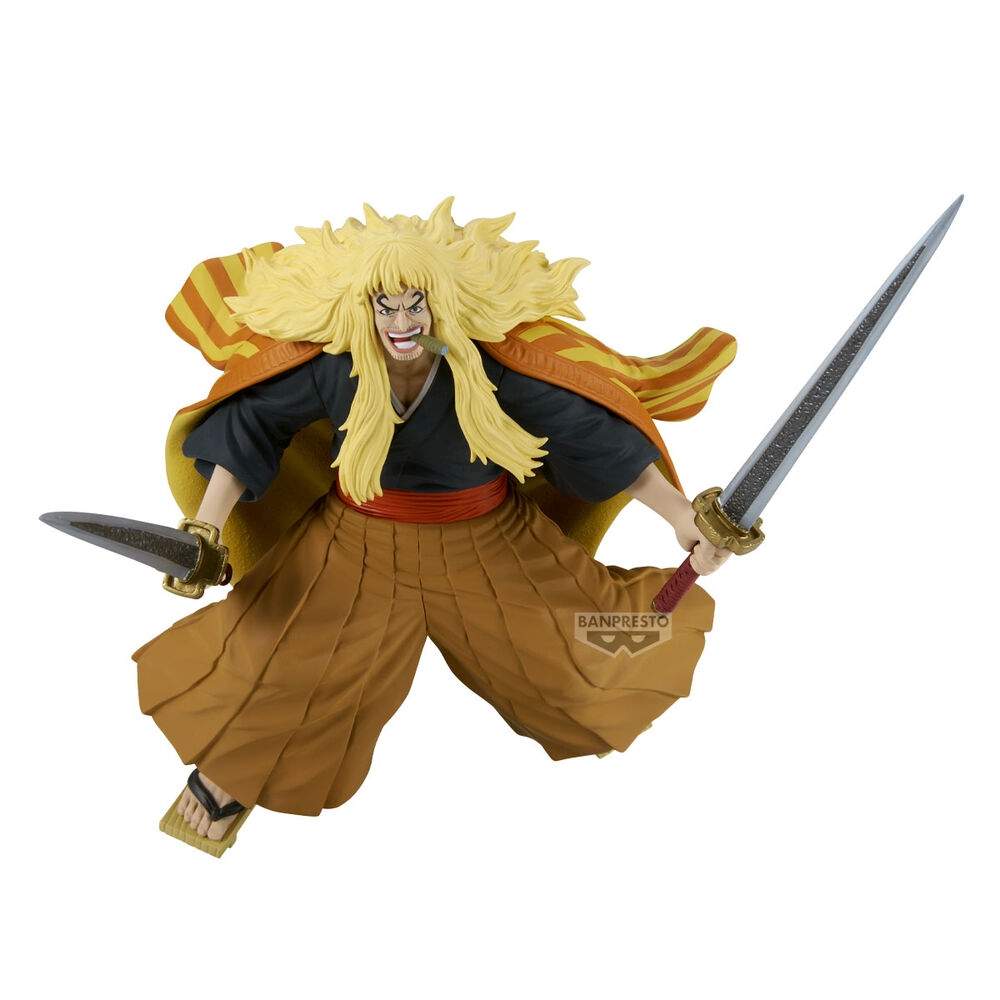One Piece Battle Record Shiki Kultainen leijona -figuuri 16cm