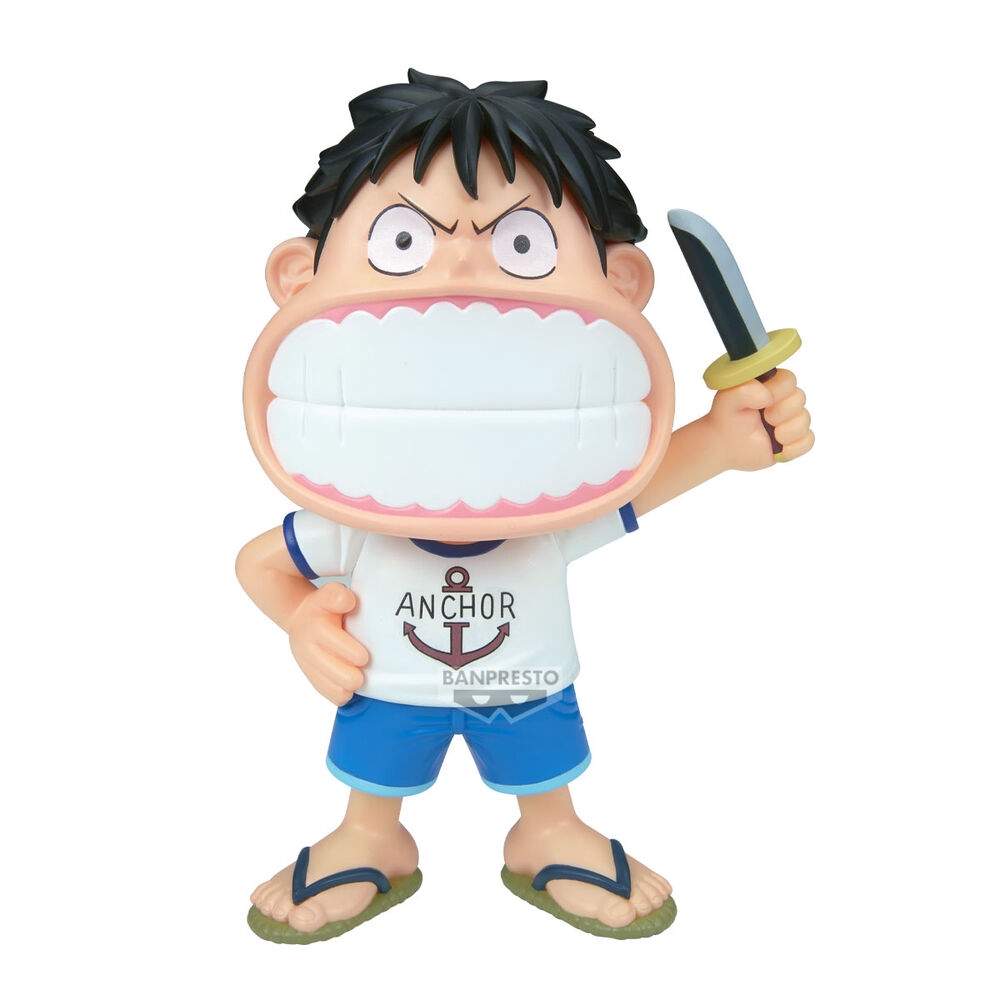 One Piece Stor Sofvimates Monkey D Luffy-figur 15 cm | Hem & Hobby | Pryloteket