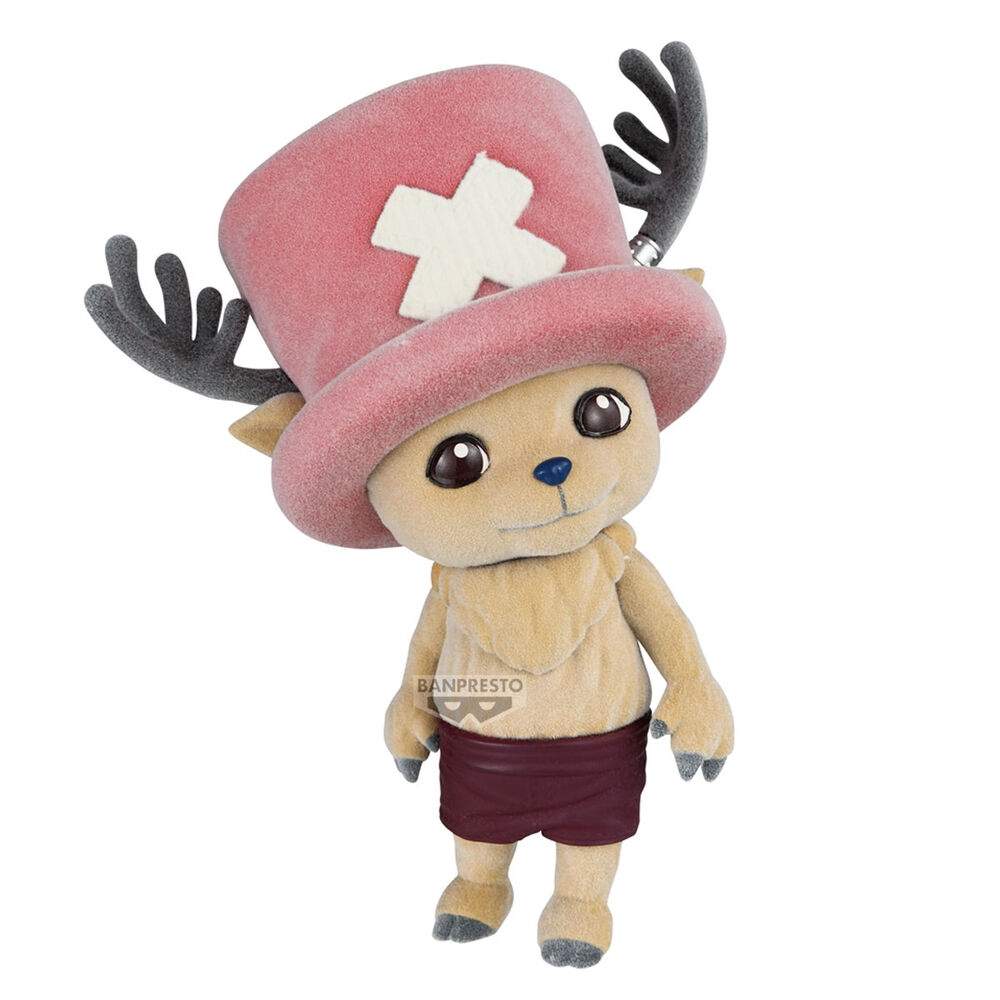 One Piece Netflix Live Action -figuuri, iso pörröinen Puffy Chopper, 14 cm