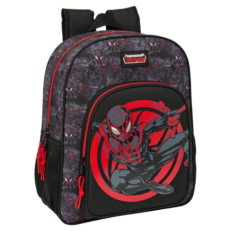 Marvel Spiderman Miles Morales justerbar rygsæk 38 cm
