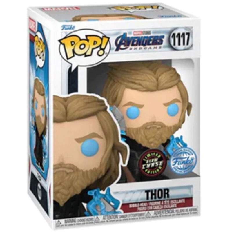 POP-figur Marvel Los Vengadores Avengers Endgame Thor Exclusive Chase
