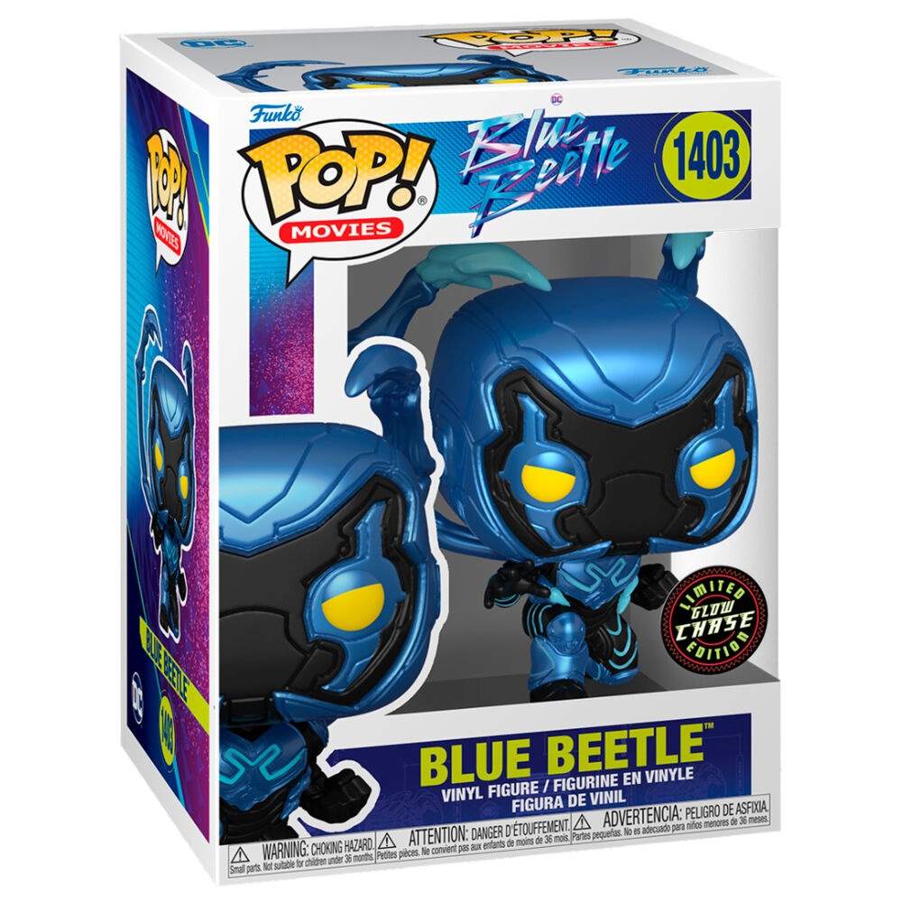 POP-figur DC Comics Blue Beetle - Blue Beetle Chase