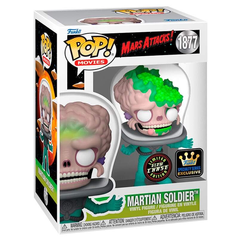 POP-figur Mars attackerar Marssoldat Exklusiv jakt | Hem & Hobby | Pryloteket