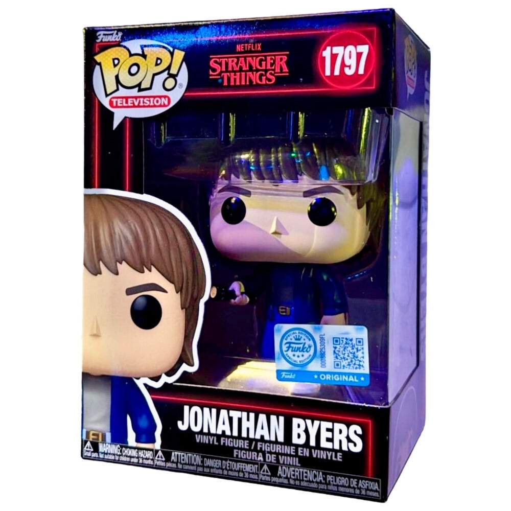 POP-figur Stranger Things 5 ​​Jonathan Byers Exklusiv | Hem & Hobby | Pryloteket