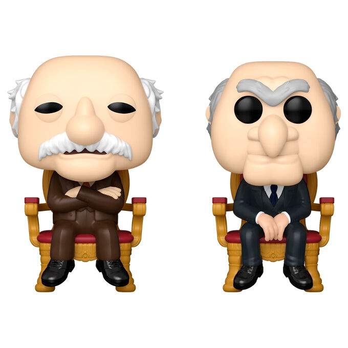 POP-pakke med 2 figurer Muppets Waldorf og Statler eksklusivt
