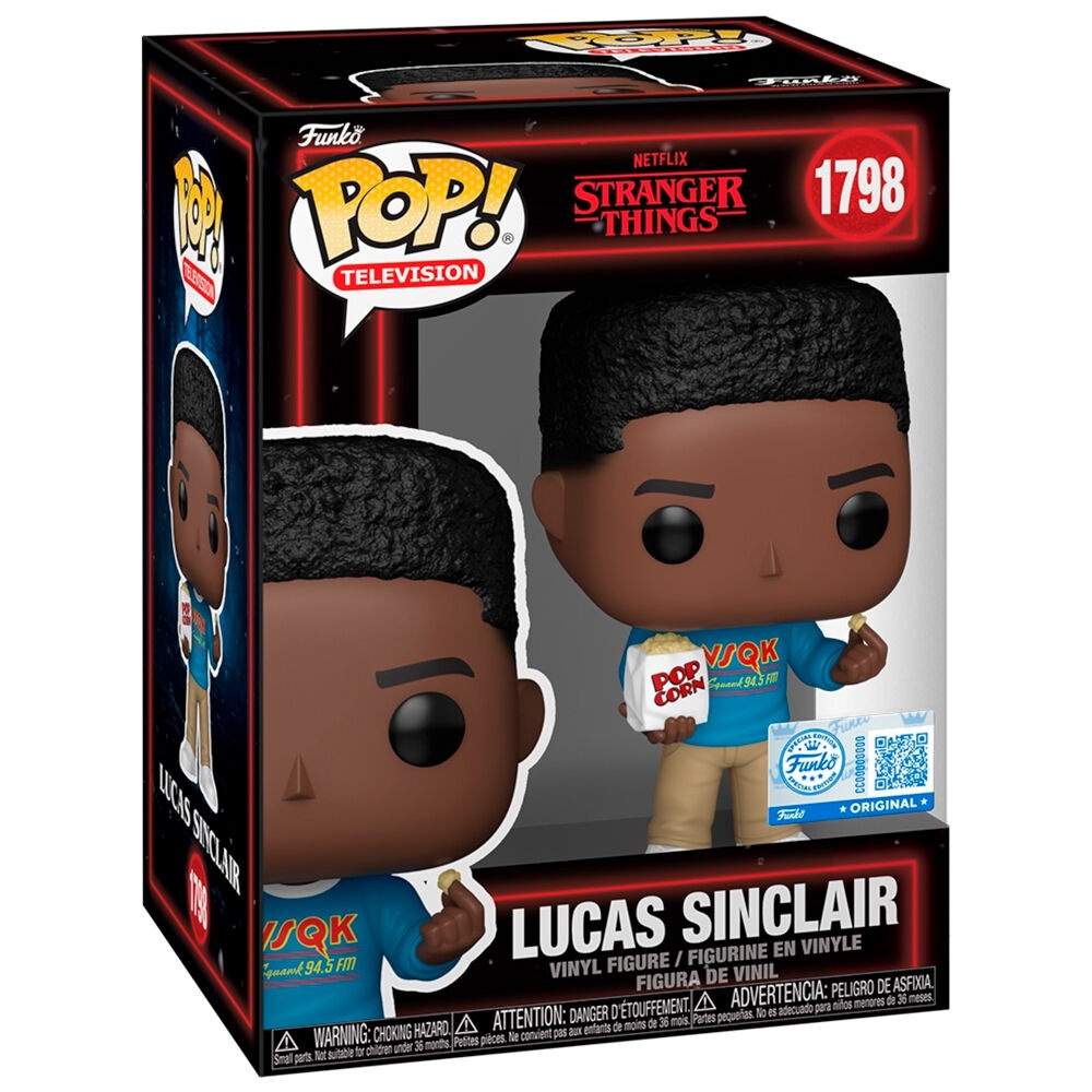 POP-figur Stranger Things 5 ​​Lucas Sinclair Eksklusiv