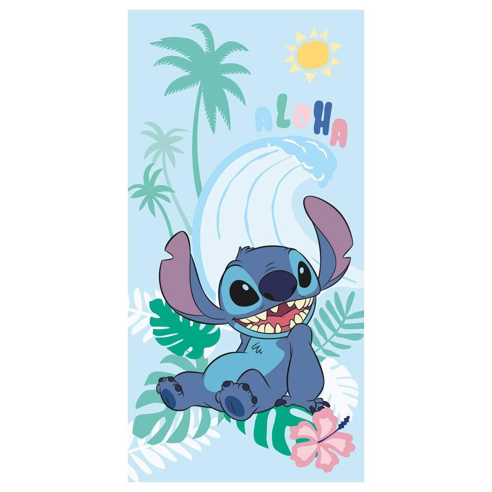 Disney Stitch -puuvillainen rantapyyhe