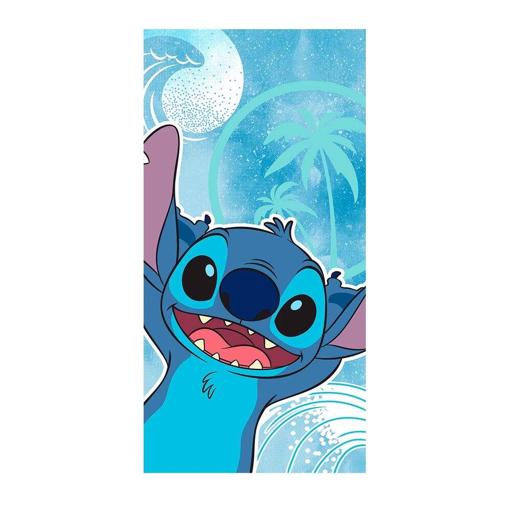 Disney Stitch -puuvillainen rantapyyhe