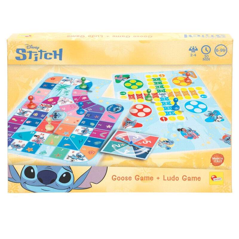 Disney Stitch Parchis ja hanhi -peli