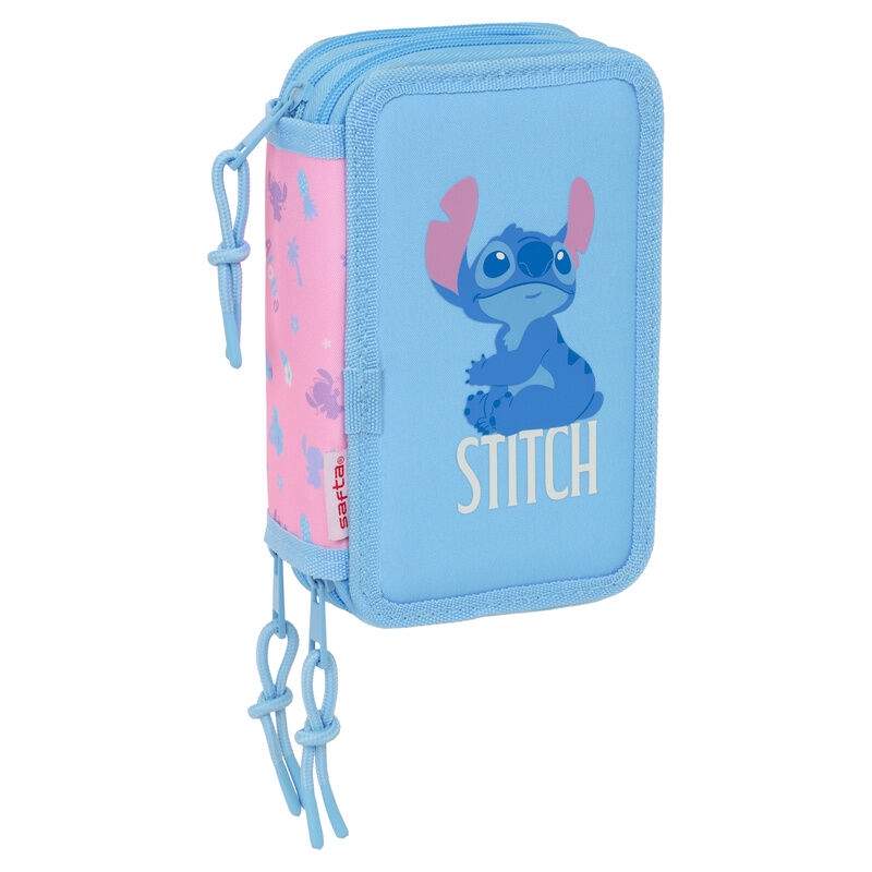 Disney Stitch Bright tredobbelt penalhus 37 stk.