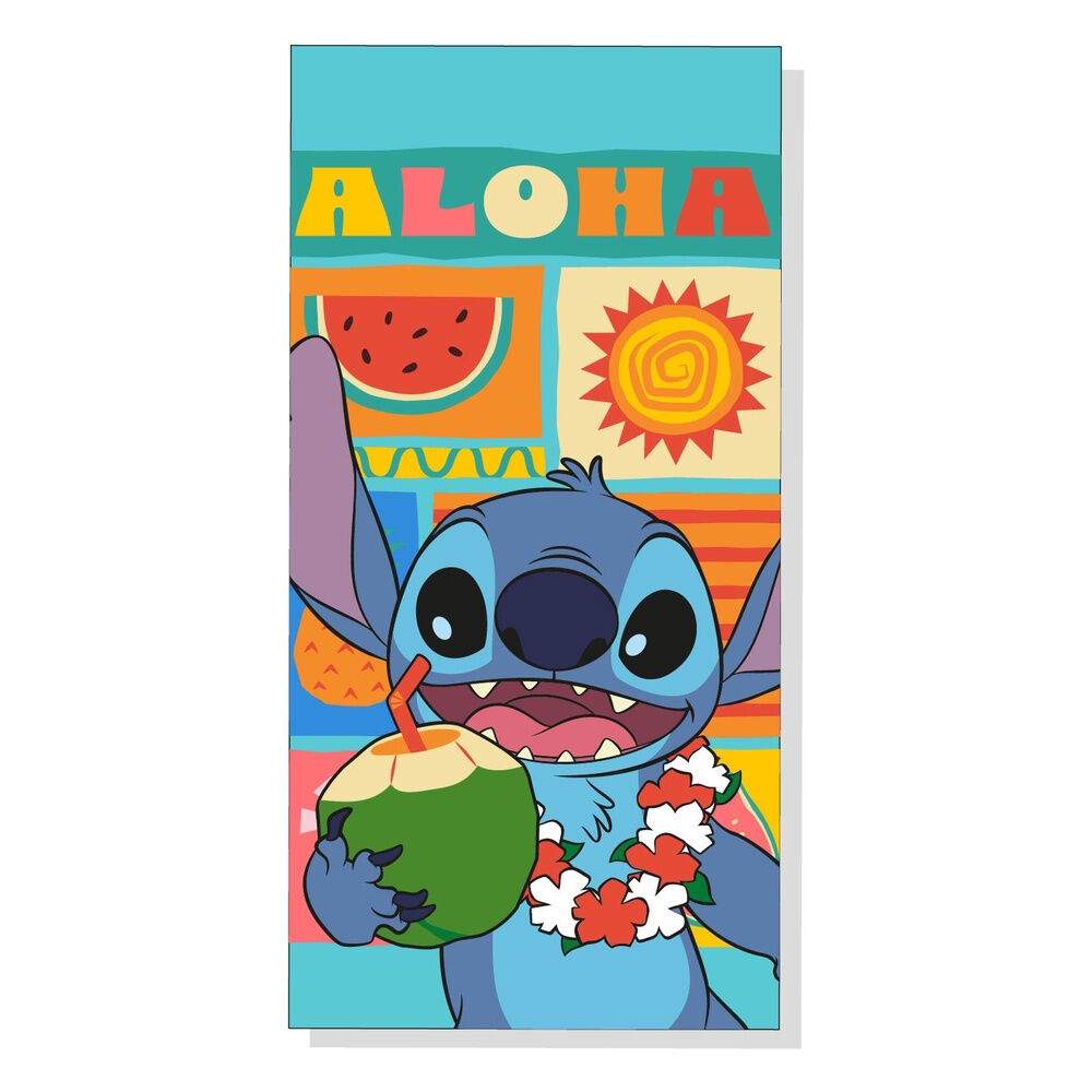 Disney Stitch -mikrokuituinen rantapyyhe