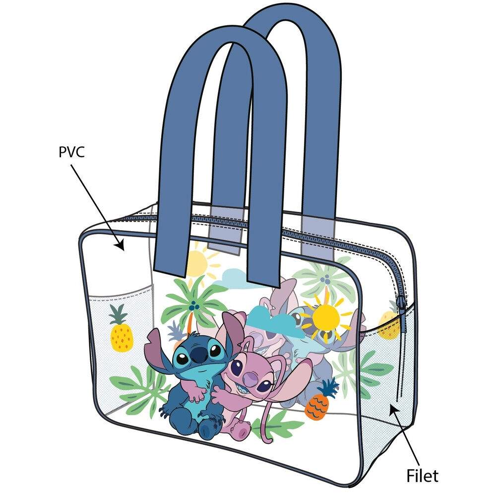 Disney Stitch & Angel strandtaske
