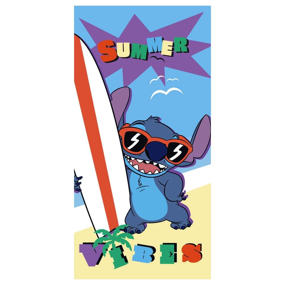 Disney Stitch mikrofiber strandhandduk | Hem & Hobby | Pryloteket