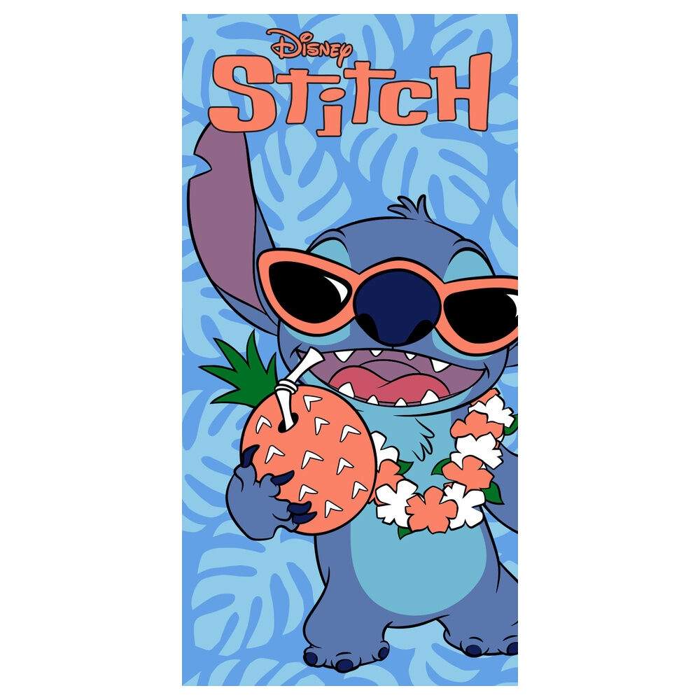 Disney Stitch mikrofiber strandhåndklæde