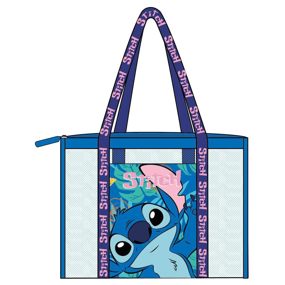 Disney Stitch strandtaske i net