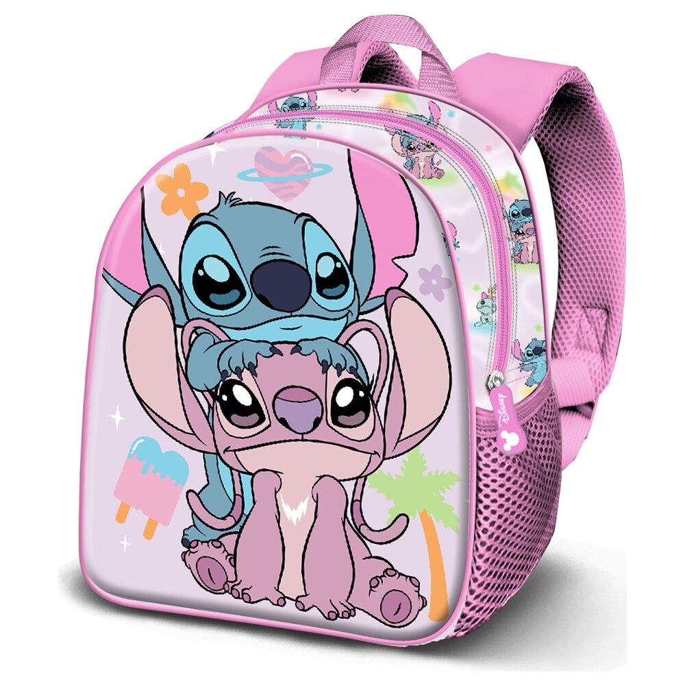 Disney Stitch & Angel Couple 3D-ryggsäck 31 cm | Hem & Hobby | Pryloteket