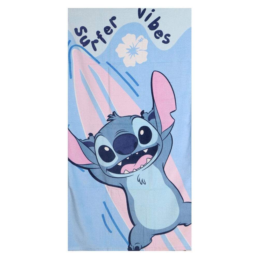 Disney Stitch -puuvillainen rantapyyhe