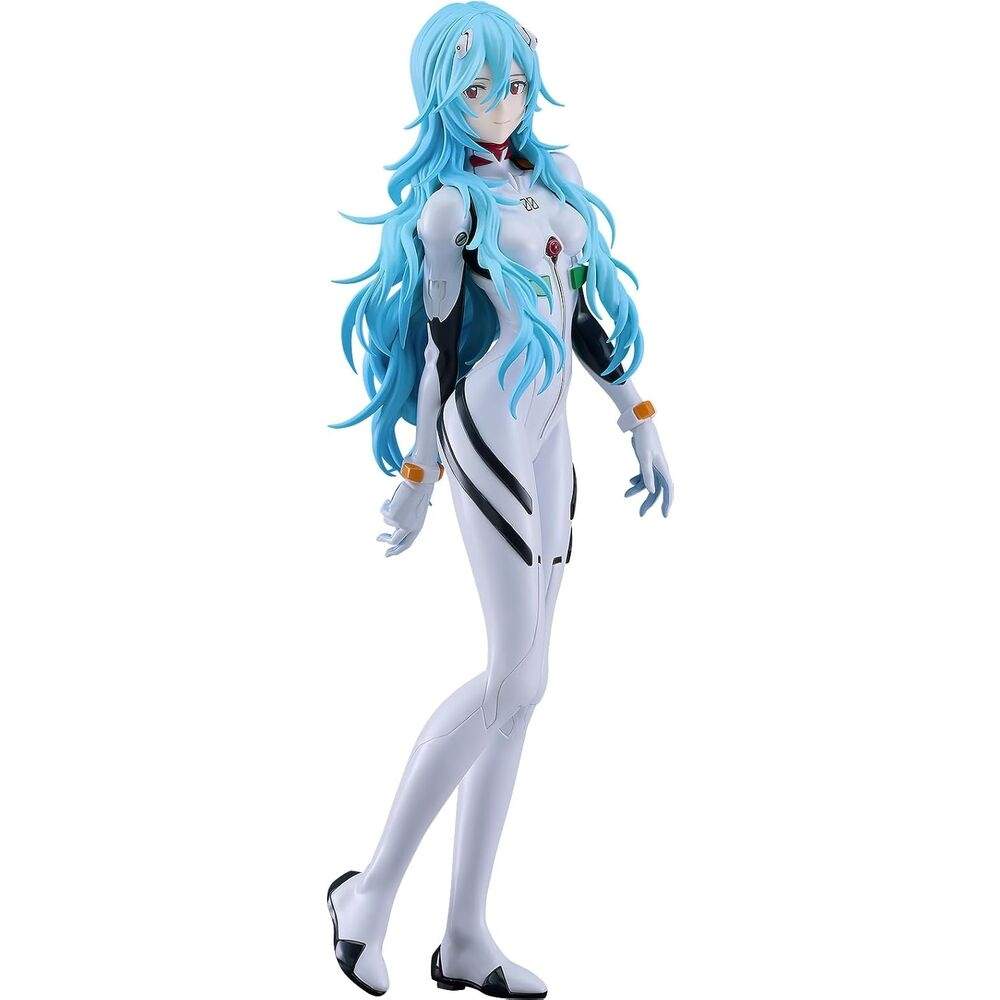 Genopbygning af Evangelion Rei Ayanami Long Hair figur 20 cm
