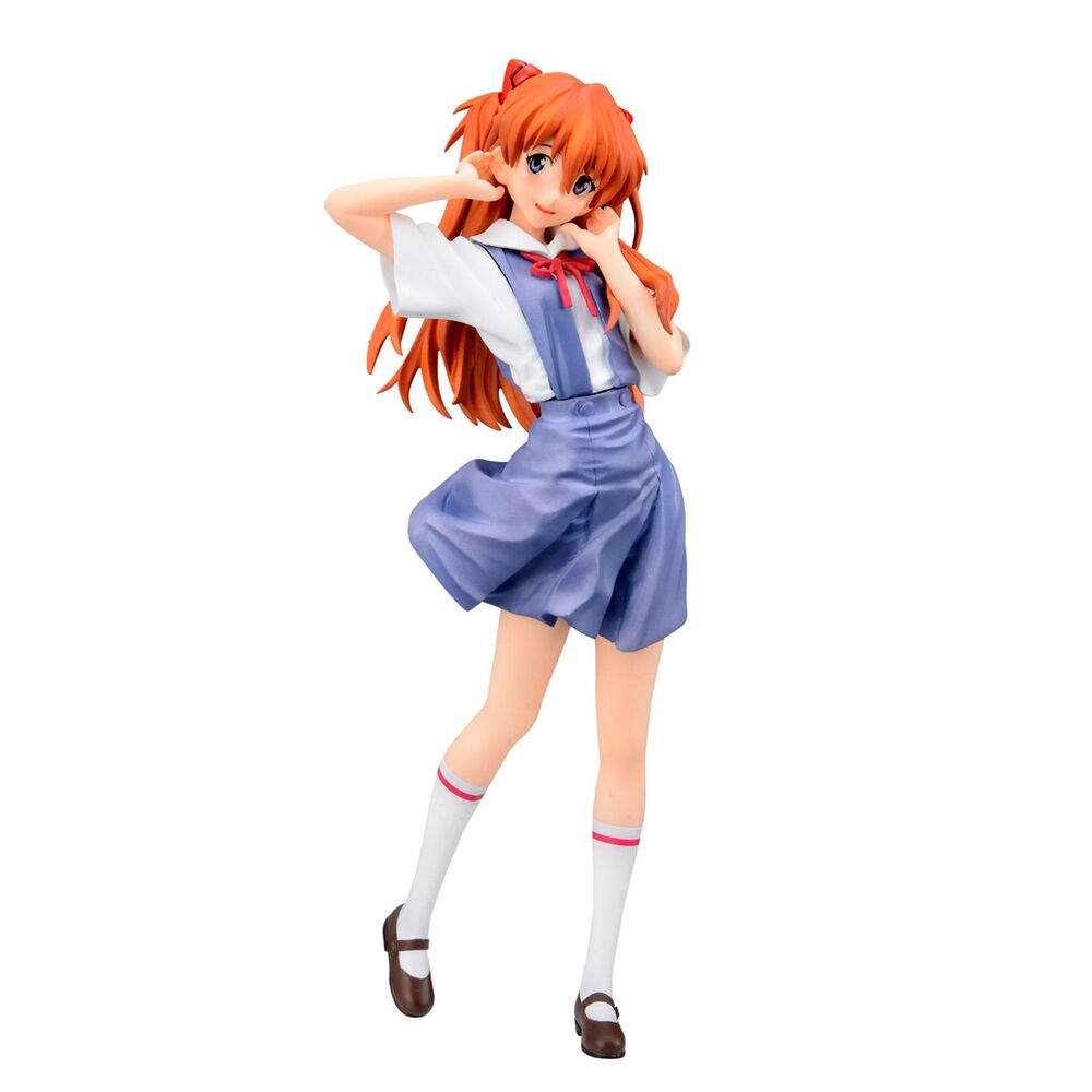 Genopbygning af Evangelion Asuka Uniform figur 21 cm