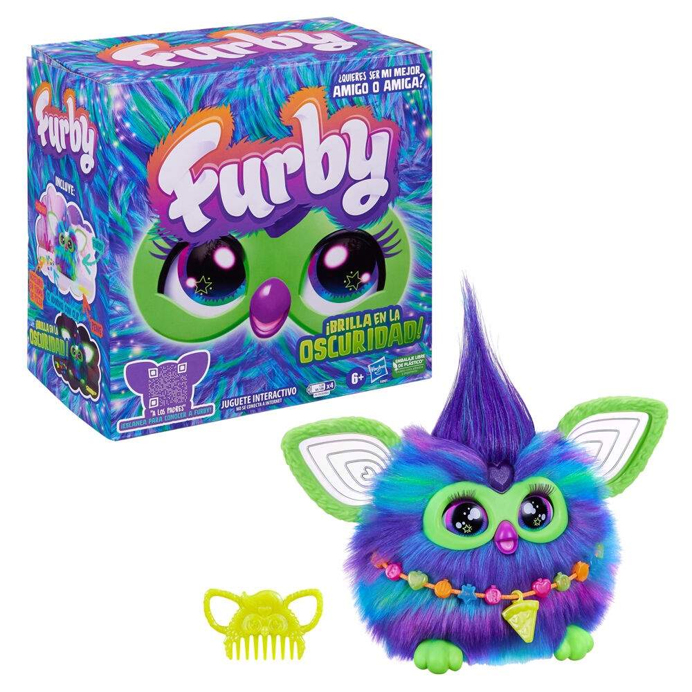 Spansk Furby Aurora Interactive-docka | Hem & Hobby | Pryloteket