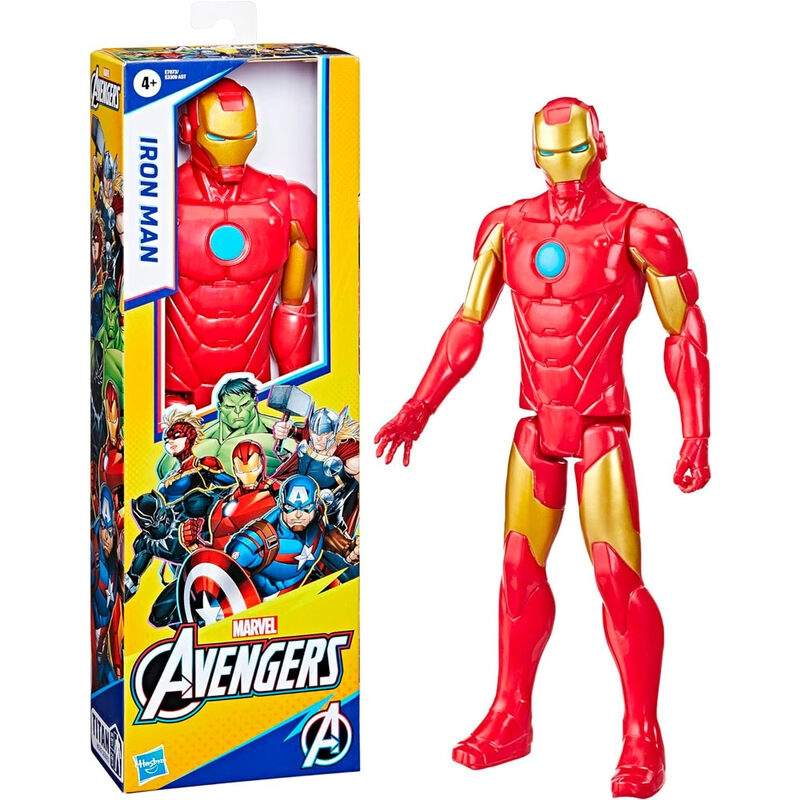 Marvel Avengers Titan Hero Iron Man deluxe figur 30 cm