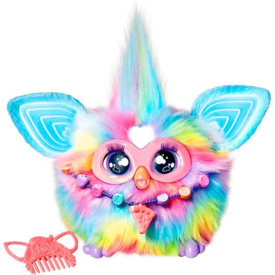 Spansk Furby Tie Dye interaktiv dukke