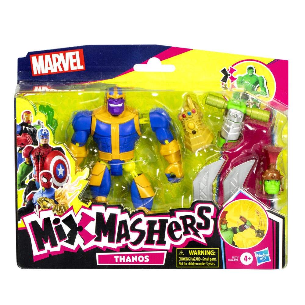 Marvel Mix Mashers Thanos Deluxe-figur 12 cm | Hem & Hobby | Pryloteket