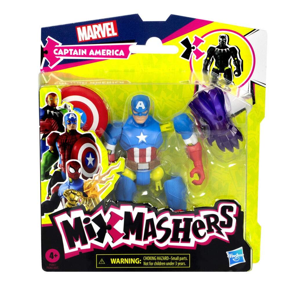 Marvel Mix Mashers Kapteeni Amerikka -figuuri 12cm