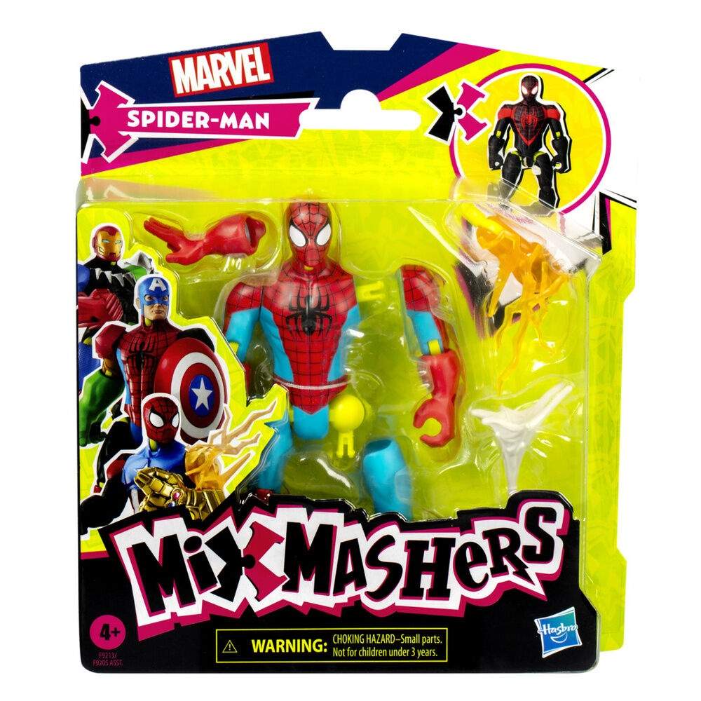 Marvel Mix Mashers Hämähäkkimies-figuuri 12cm