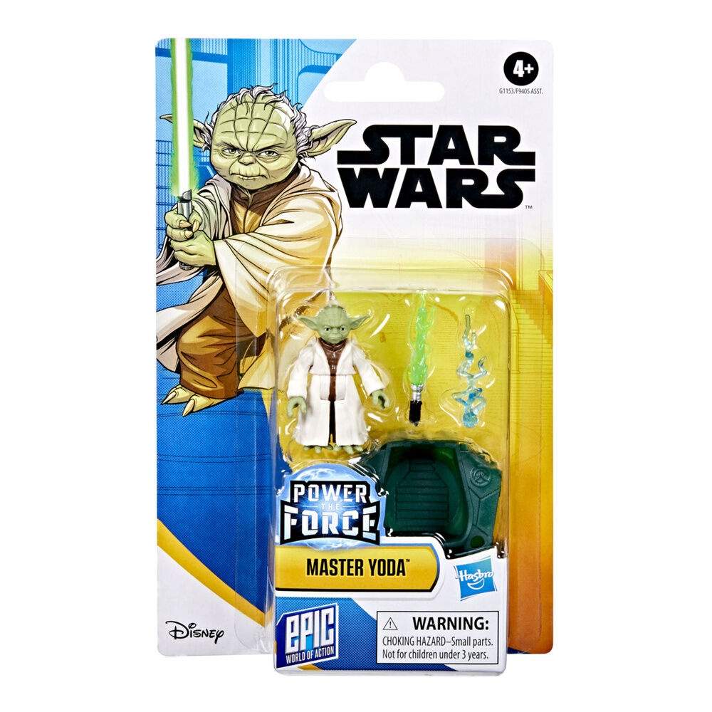 Star Wars Power the Force -mestari Yoda -figuuri 5cm