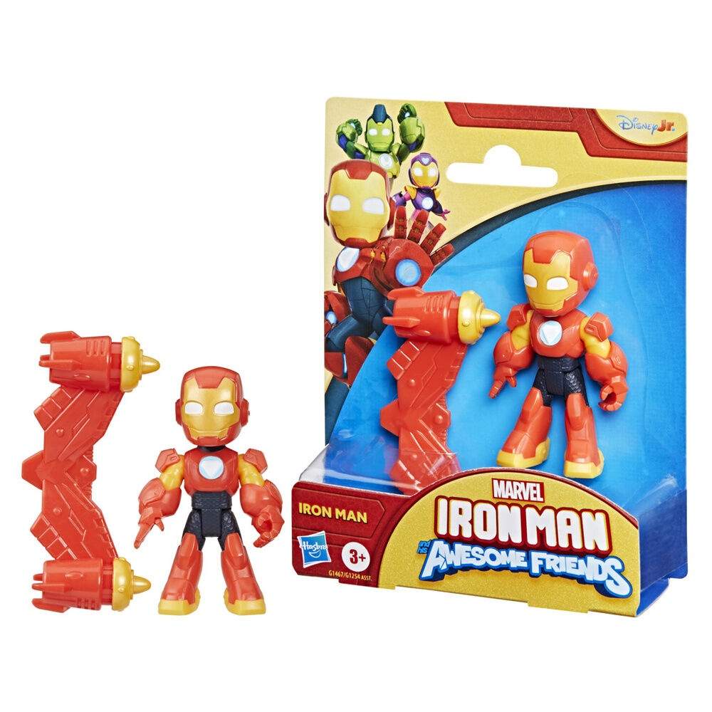 Marvel Iron Man ja hänen mahtavat ystävänsä Iron Man -figuuri 7cm