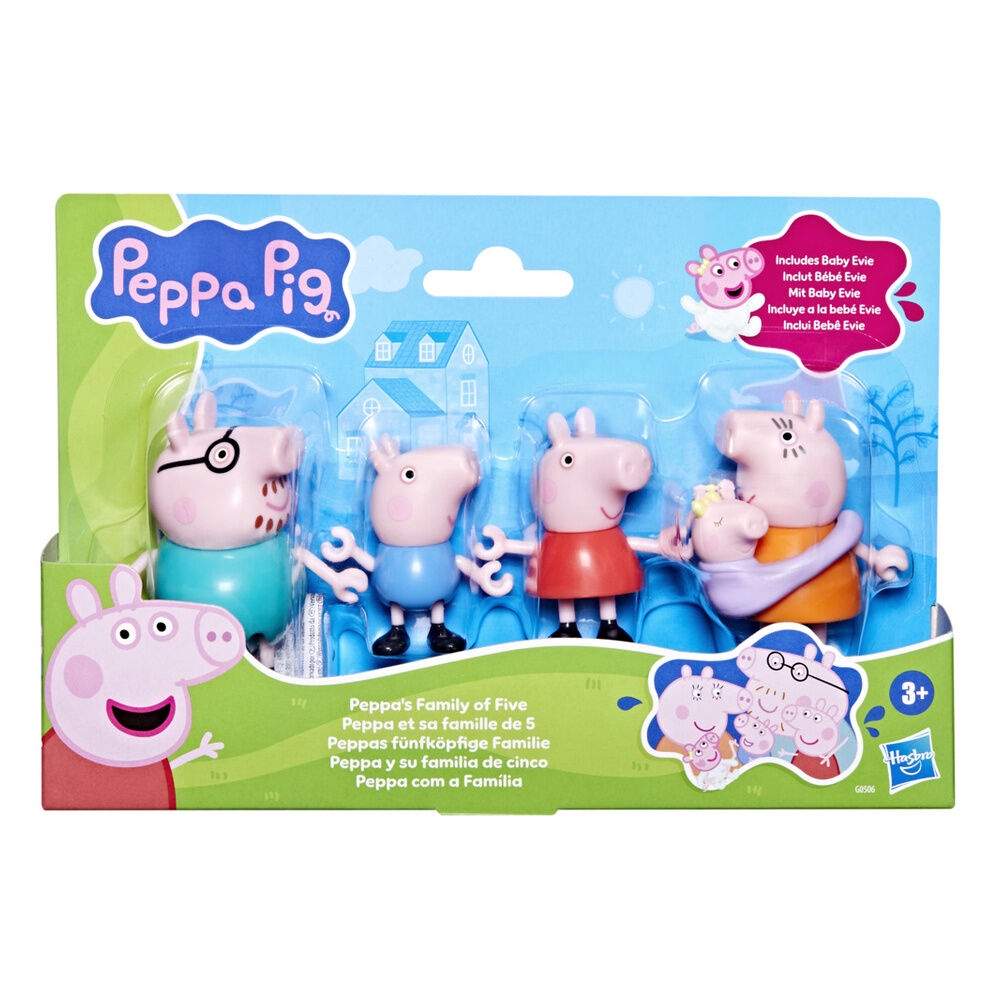 Gurli Gris-pakke med 5 figurer