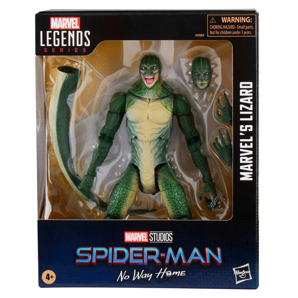 Marvel Legends -sarjan Spider-Man: No Way Home Marvels Lizard -figuuri 15cm