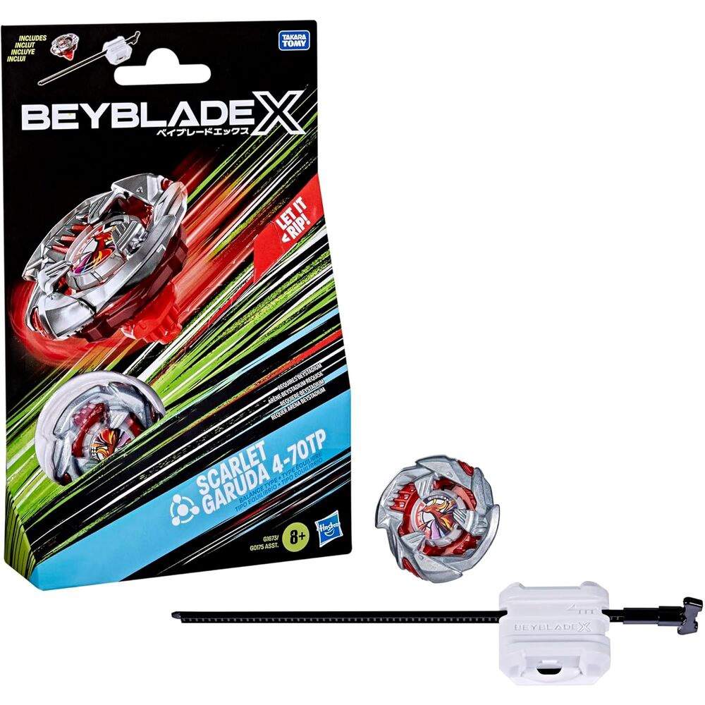 Beyblade X Scarlet Garuda 4-70TP -pelipakkaus