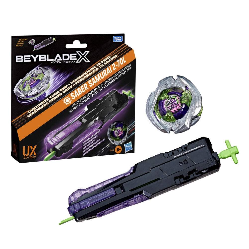 Beyblade X Victory Grip Launcher-sæt