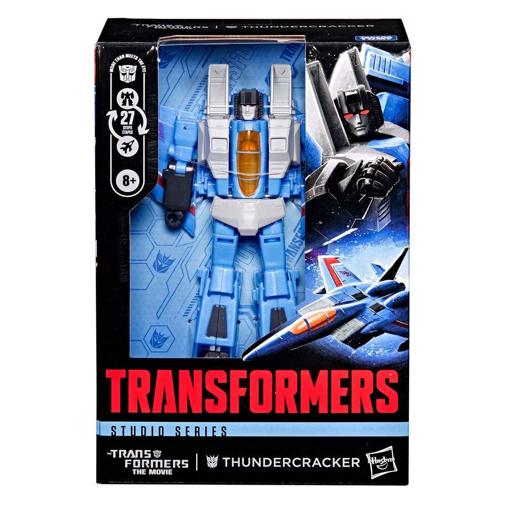 Transformers The Movie Voyager Class Thundercracker figur 16,5 cm.