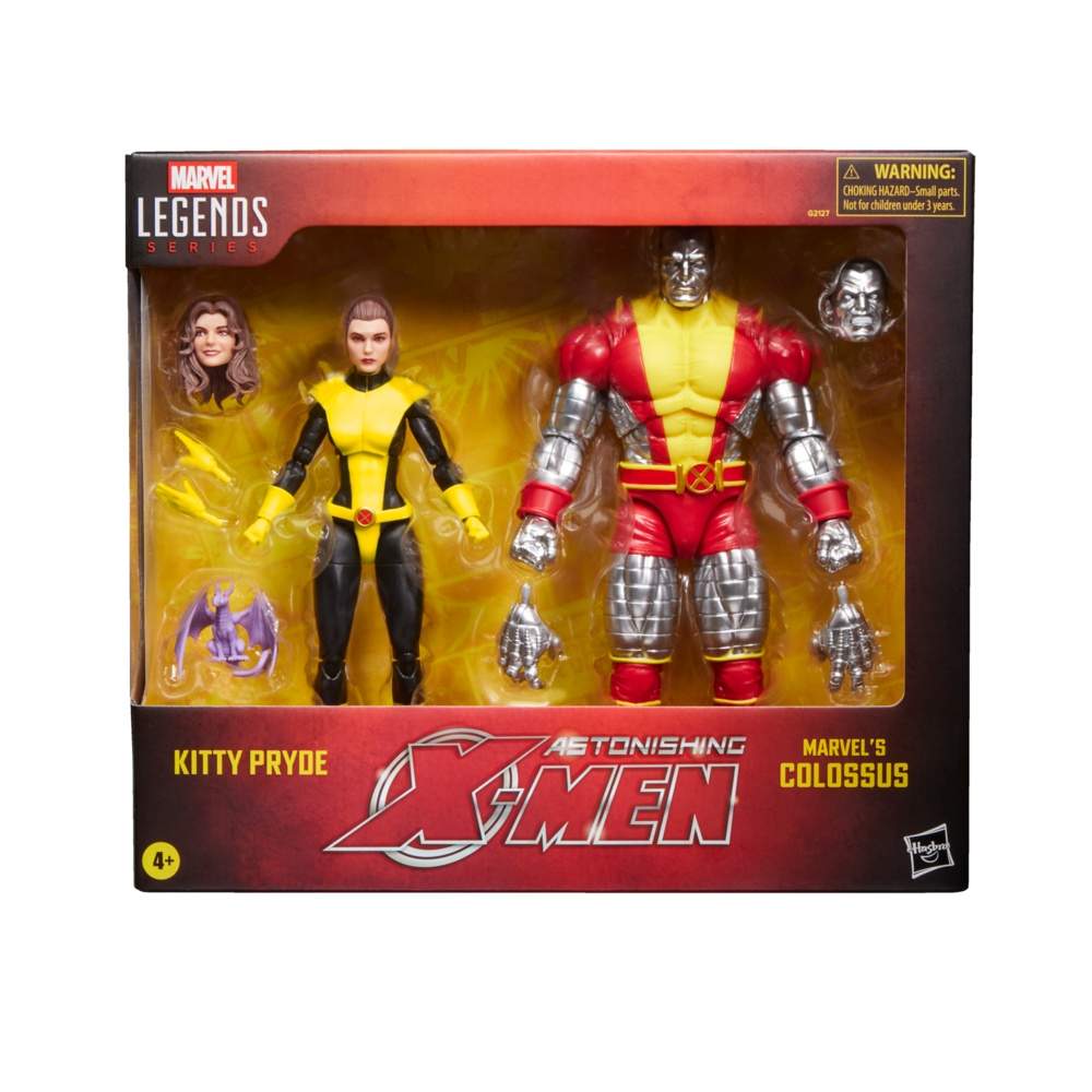 Marvel Astonishing X-Men Kitty Pryde & Marvel's Colossus-pakke med 2 figurer, 15 cm