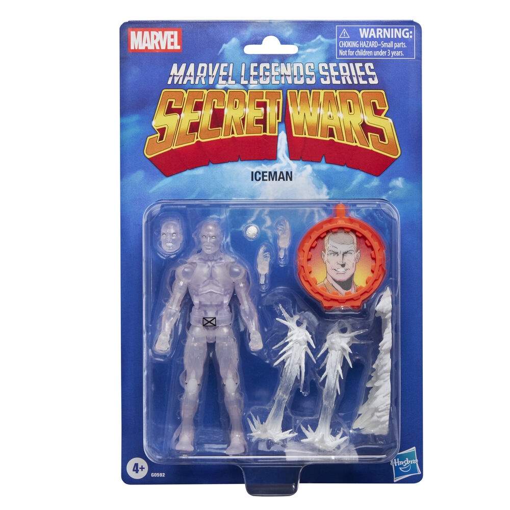 Marvel Legends-serien Secret Wars Iceman-figur 15 cm