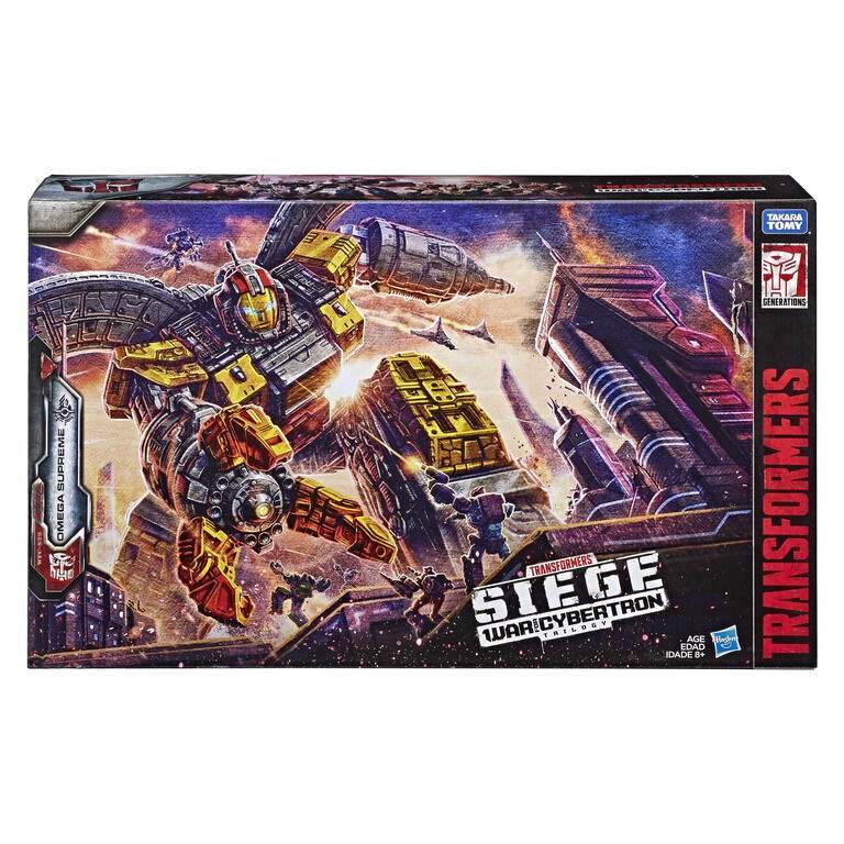 Transformers War Cybertron Trilogy Omega Supreme -figuuri